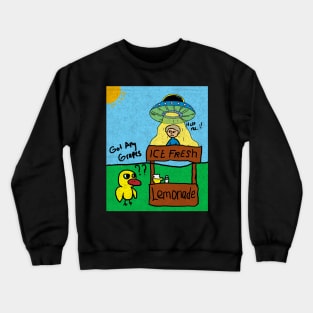 Got Any Grape // Missing With Alien Crewneck Sweatshirt